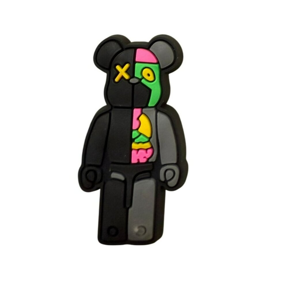 KAWS Bearbrick Dissected Croc Charm Jibbitz